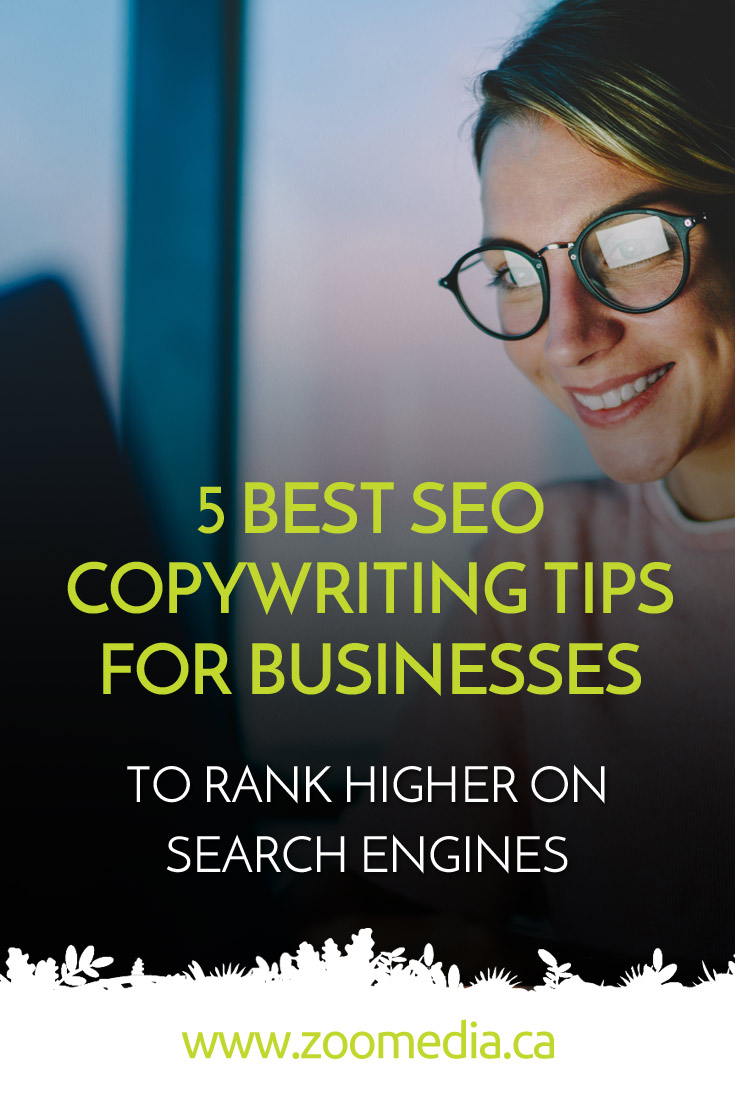 5 best SEO copywriting tips for businesses to rank higher on search engines