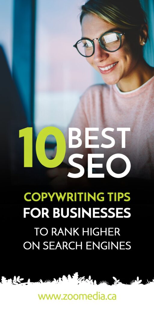 10 best SEO copywriting tips for businesses to rank higher on search engines — ZOO Media Group