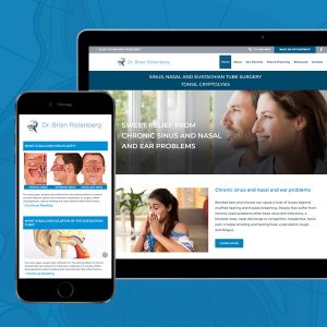 Dr Rotenberg Website & Design Projects | Case Study by ZOO London Ontario